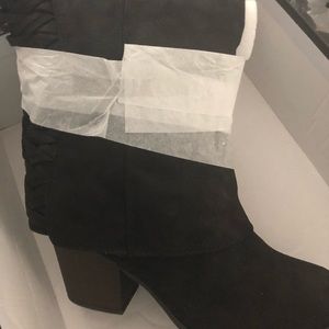 Fergalicious Tinley kneehighboots black wife calf